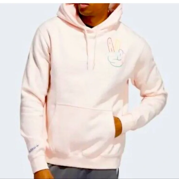 ADIDAS ORIGINALS Peace Sign Hoodie